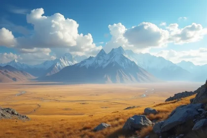 Gdzie leży Kazachstan? Przewodnik po jego geografii i granicach