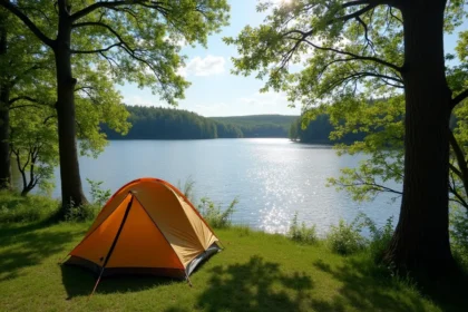 Gdzie pod namiot nad jezioro? Najlepsze lokalizacje w Polsce